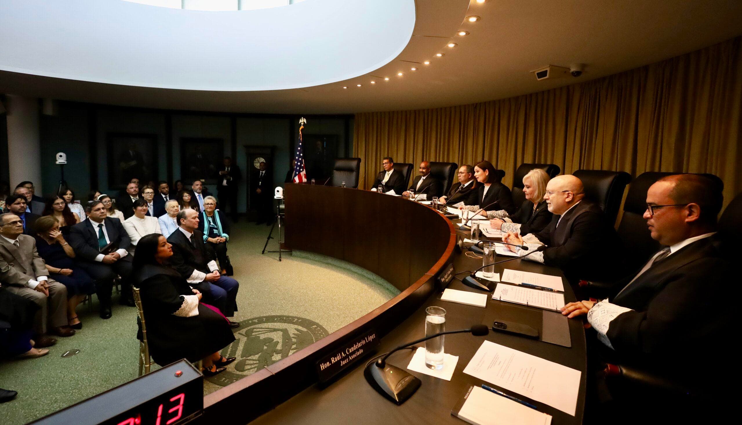 Juramentan nuevos jueces asociados del Tribunal Supremo