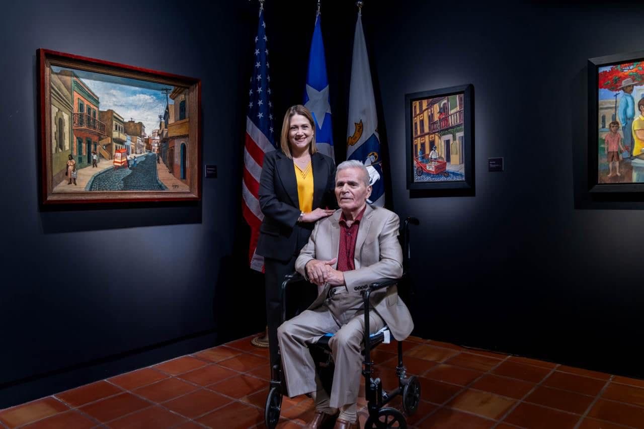 Honran a Luis Germán Cajiga con exposición en el Museo de San Juan