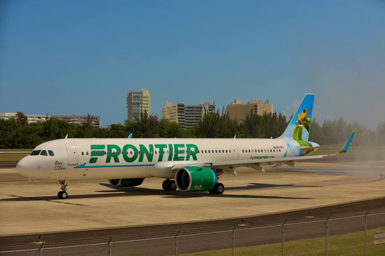 Frontier inaugura nuevas rutas aéreas hacia Puerto Rico